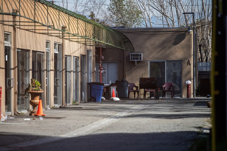 The main building of the Walden House Rehabilitation Center in El Monte on Feb. 4, 2023. Photo by Larry Valenzuela, CalMatters/CatchLight Local